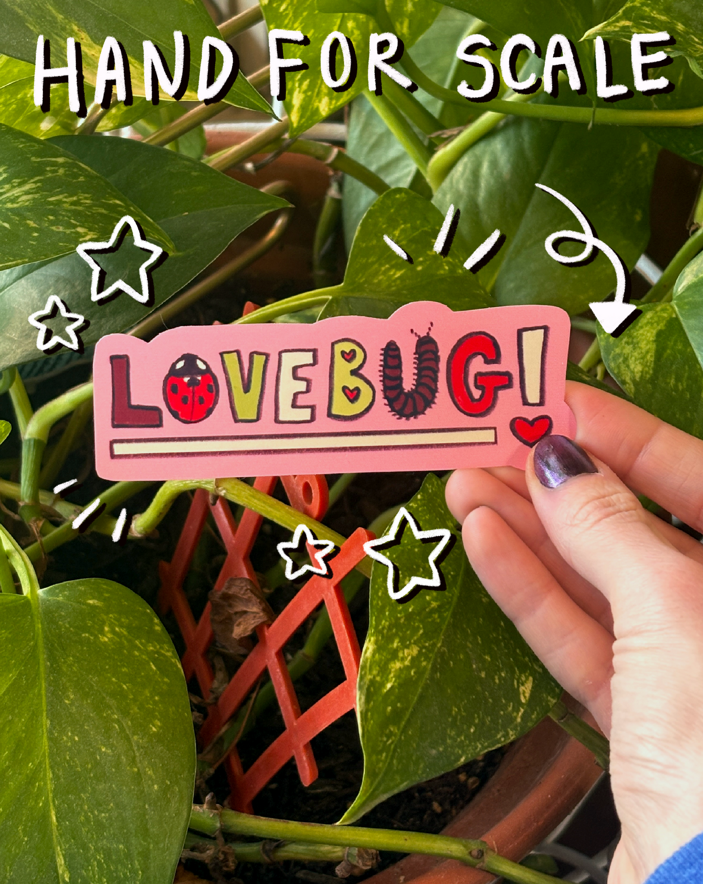 Lovebug Sticker (Waterproof)