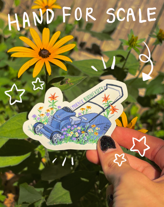 Embrace Biodiversity Sticker (Waterproof)