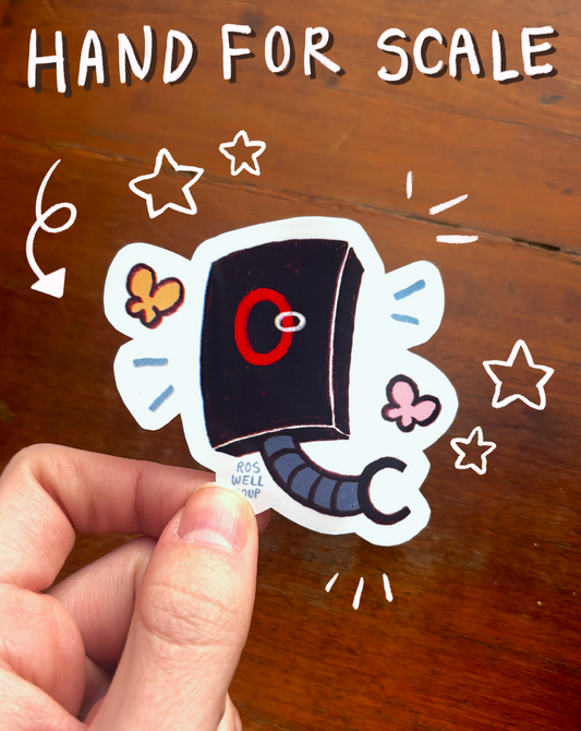 Fucking Shitass Robot (FSR) Sticker (Waterproof)